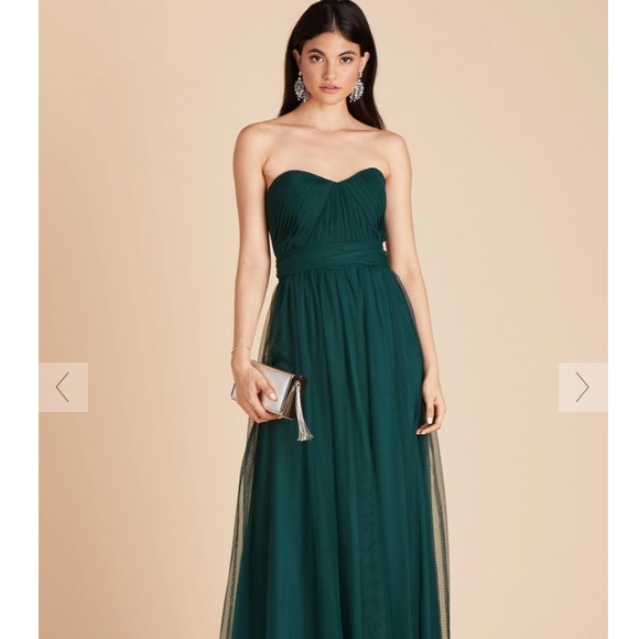 CHRISTINA CONVERTIBLE DRESS - EMERALD - Picture 4 of 9